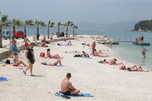 Splitska plaža Kašjuni