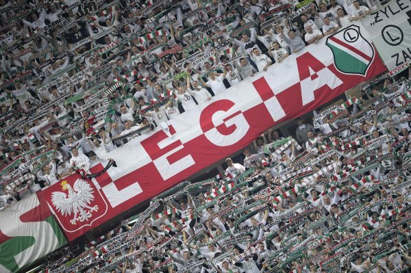 Legia Varšava navijači