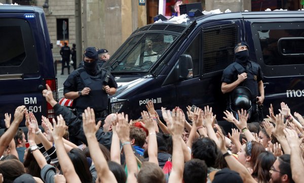 Prosvjed u Barceloni