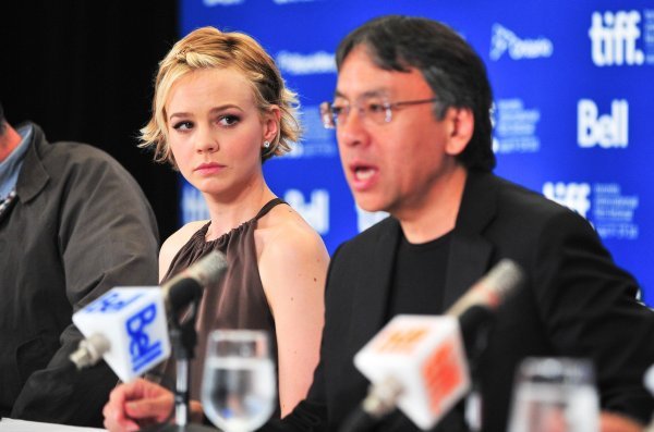 Kazuo Ishiguro i Carey Mulligan