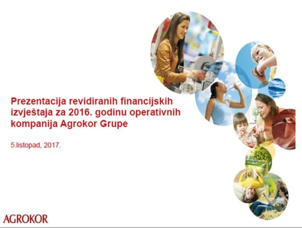 Prezentacija revidiranih financijskih izvještaja za 2016.
