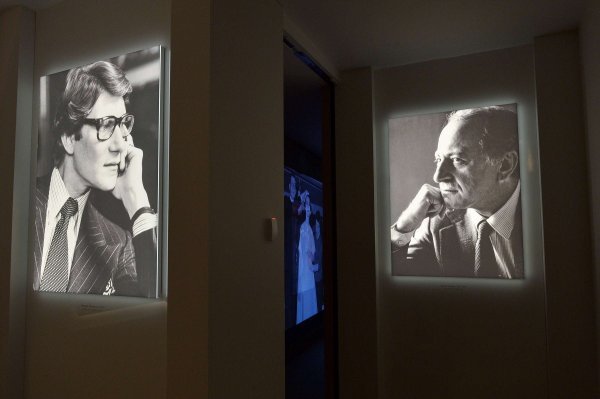 Yves Saint Laurent i Pierre Bergé