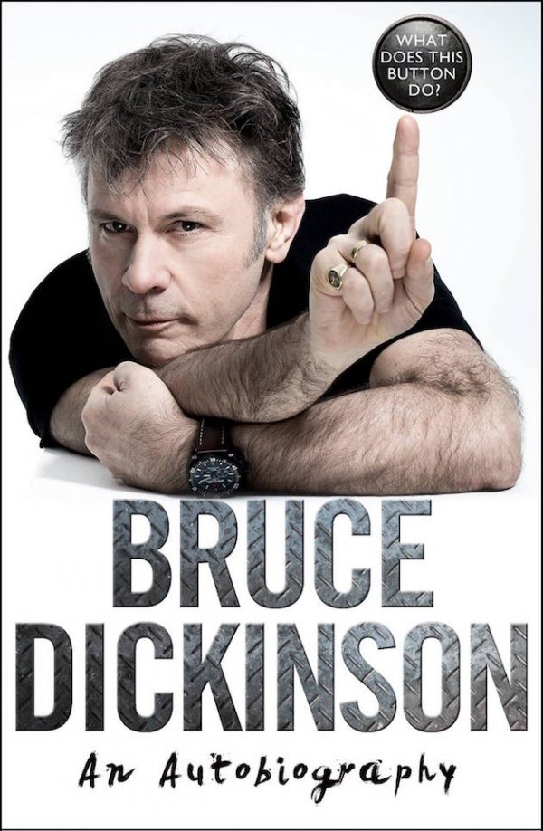 Bruce Dickinson cover knjige