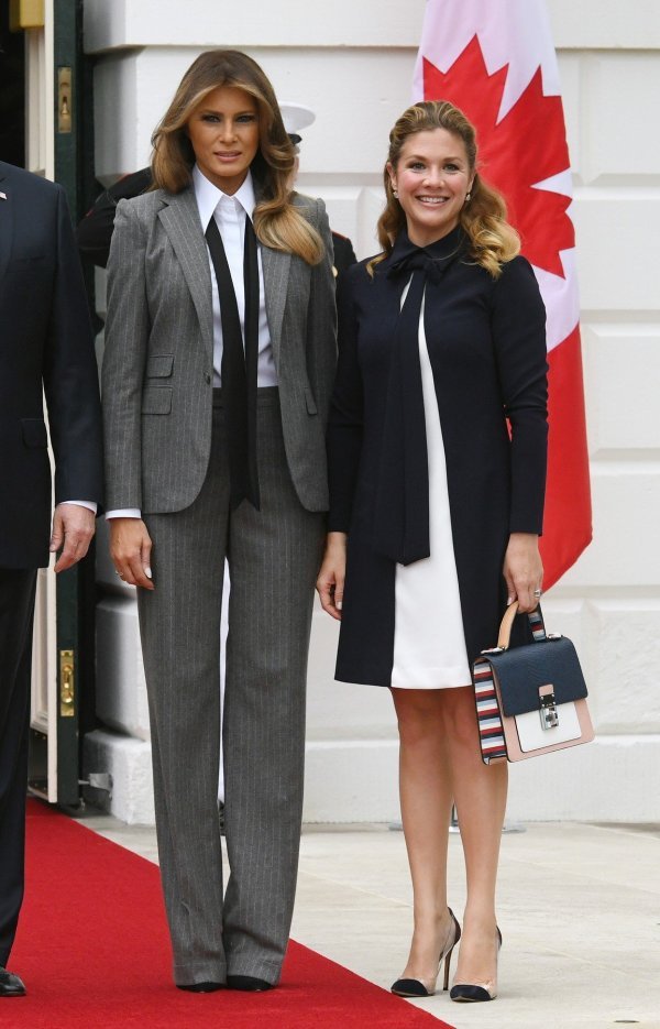 Melania Trump i Sophie Grégoire Trudeau