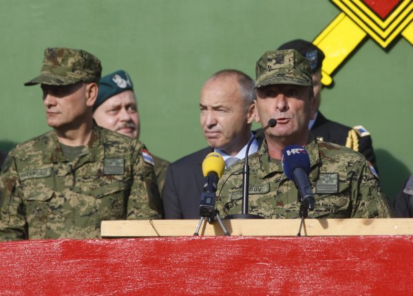 Načelnik Glavnog stožera OSRH, general zbora Mirko Šundov