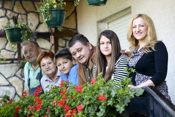 Tomislav Špiček s obitelj