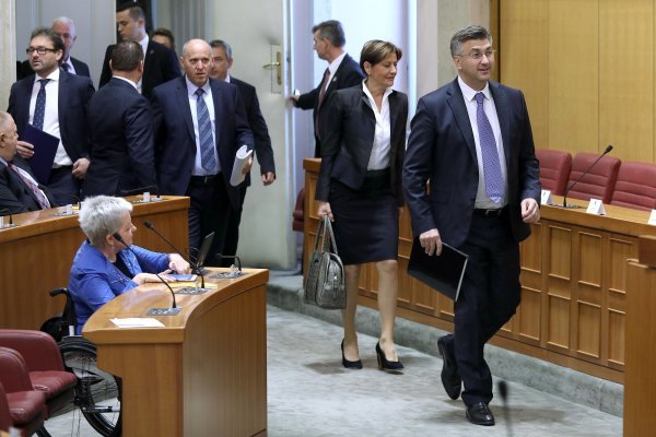Premijer Andrej Plenković podnosi godišnje izvješće o radu Vlade