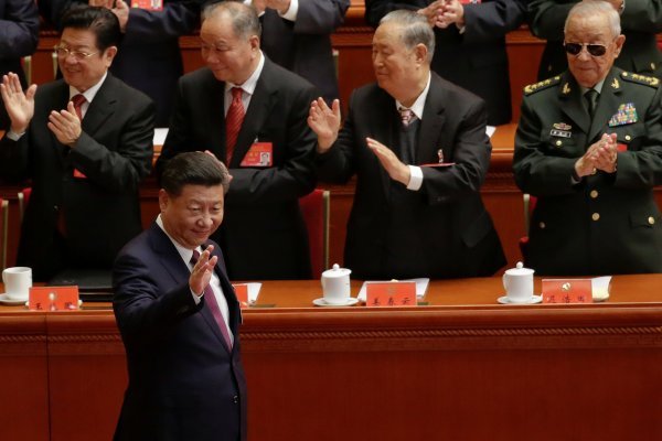 Kineski predsjednik Xi Jinping dolazi na 19. kongres Komunističke partije Kine, održan 18. listopada 2017. u Pekingu