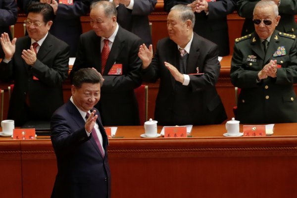 Kineski predsjednik Xi Jinping dolazi na 19. kongres Komunističke partije Kine, održan 18. listopada 2017. u Pekingu