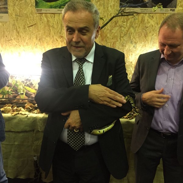 Milan Bandić i kraljevski piton