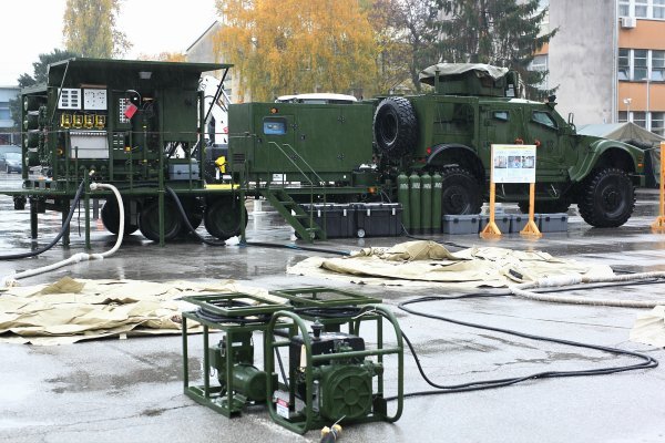 Primopredaja donacije američke Vlade Hrvatskoj vojsci