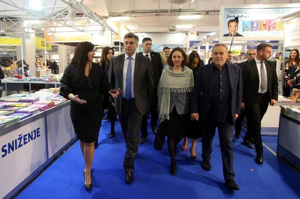 Andrej Plenković, Nina Obuljen Koržinek, Milan Bandić