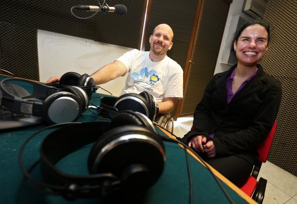 Radio Student: Denis Marijon, Albina Žnidar