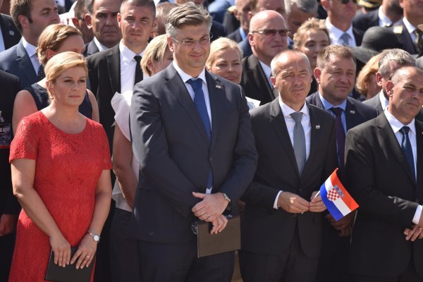 Predsjednica Kolinda Grabar Kitarović i premijer Andrej Plenković