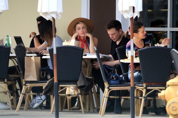 Elon Musk i Amber Heard
