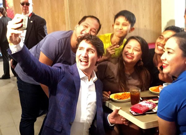 Justin Trudeau u Manili