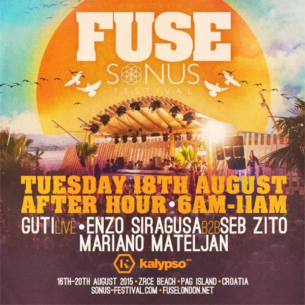 Fuse after party Sonus festival