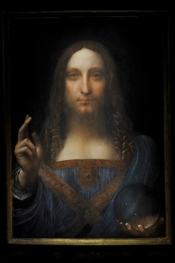 Spasitelj svijeta / Salvator Mundi, Leonardo da Vinci, 450,3 milijuna dolara