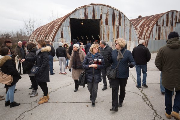 Hangar koncetracijskog logora Veleprometa