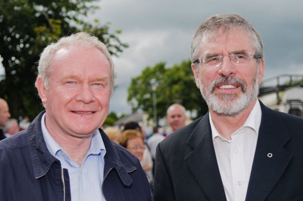 Martin McGuinness i Gerry Adams