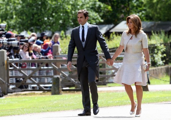 Roger i Mirka Federer na vjenčanju Pippe Middleton u svibnju ove godine