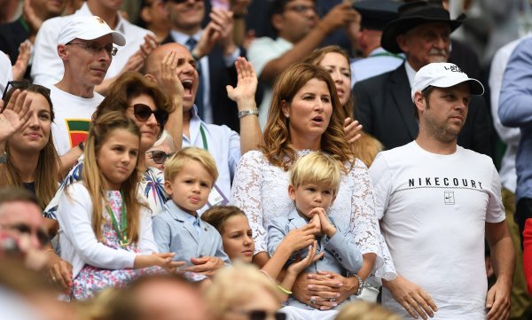 Mirka Federer s četvero djece