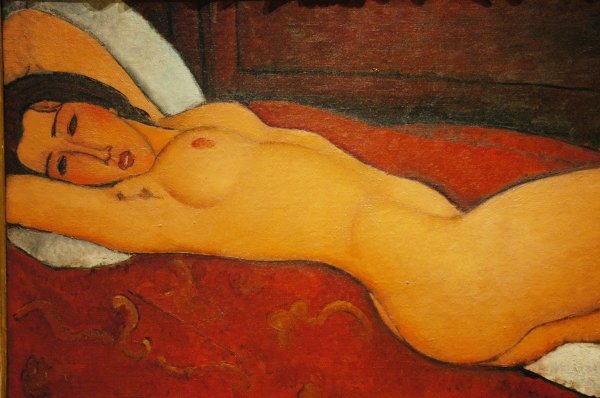 Reclining Nude, 1917, Amedeo Modigliani
