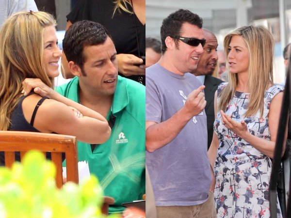 Jennifer Aniston i Adam Sandler