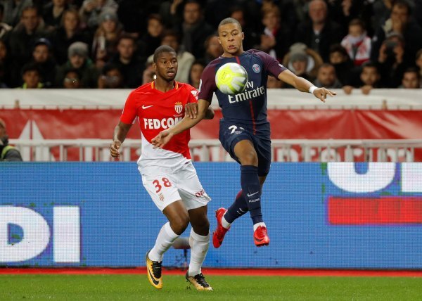 AS Monaco (Almamy Toure) - Paris St Germain (Kylian Mbappe)