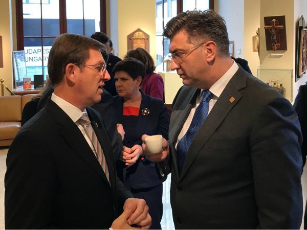 Miro Cerar i Andrej Plenković