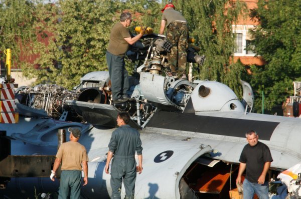 Pad helikoptera u vukovarskoj vojarni