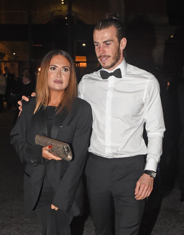 Gareth Bale i Emma Rhys-Jones