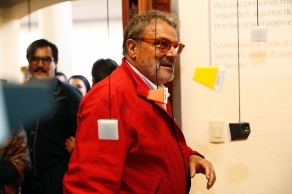 Na izložbi svojih fotografija u Mexicu u travnju 2017.