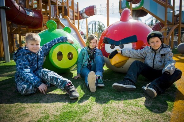 Zabavni park Angry Birds u Tampereu u Finskoj
