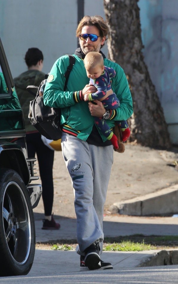 Bradley Cooper sa kćerkicom Leom De Seine