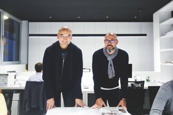 Zoran Zidarić i Tomislav Ćurković, osnivači arhitektonske tvrtke Dva arhitekta