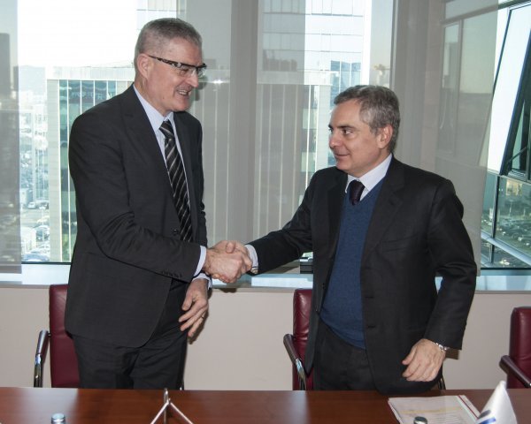 Božo Prka, predsjednik PBZ-a i Dario Scannapieco, potpredsjednik EIB-a