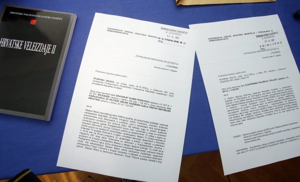 Konferencija za medije koordinacije udruga hrvatskih branitelja i stradalnika Domovinskog rata