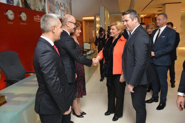 Kolinda Grabar-Kitarović i Marin Pucar