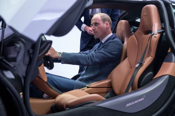Princ William isprobao McLaren jurilice