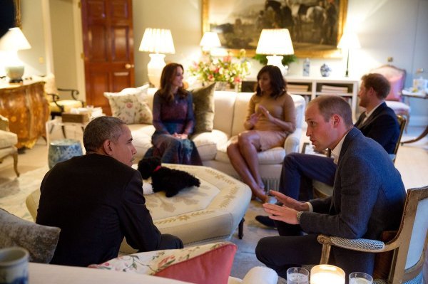 Barack Obama i britanska kraljevska obitelj