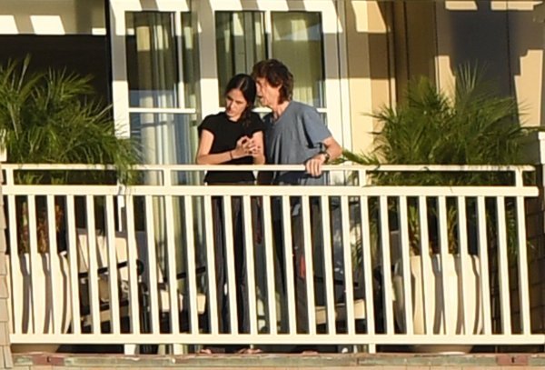 Mick Jagger i Melanie Hamrick