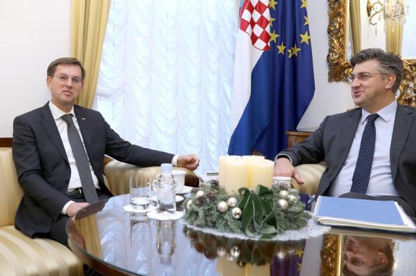 Miro Cerar i Andrej Plenković