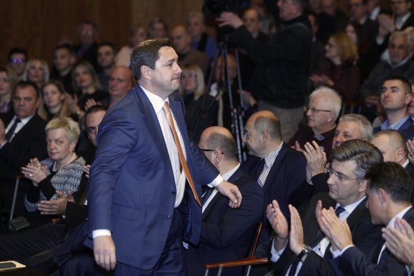Andrija Mikulić, šef zagrebačkog HDZ-a