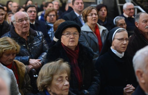 Nadbiskup kardinal Josip Bozanić predvodio Božićnu misu u katedrali