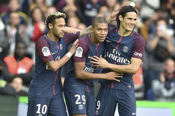 neymar mbappe cavani