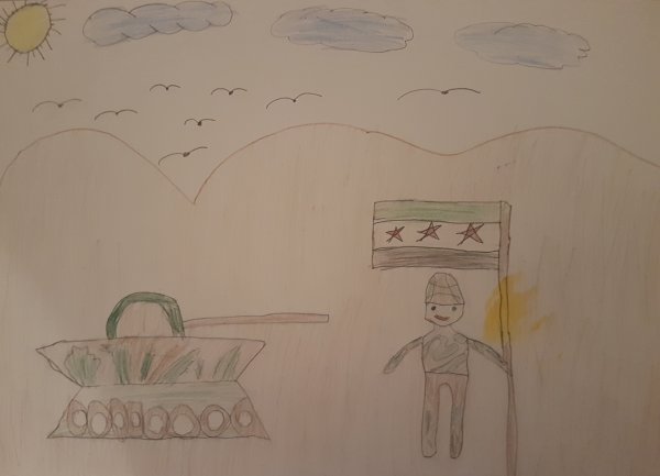 Crteži djece izbjeglica odražavaju odrastanje u stalnoj životnoj opasnosti