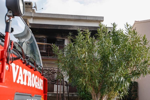 Požar u Puntu na otoku Krku