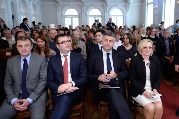 Darko Nekić, Tomislav Ćorić i Andrej Plenković