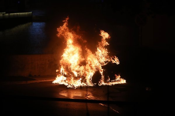 Zapaljen BMW u Zadru